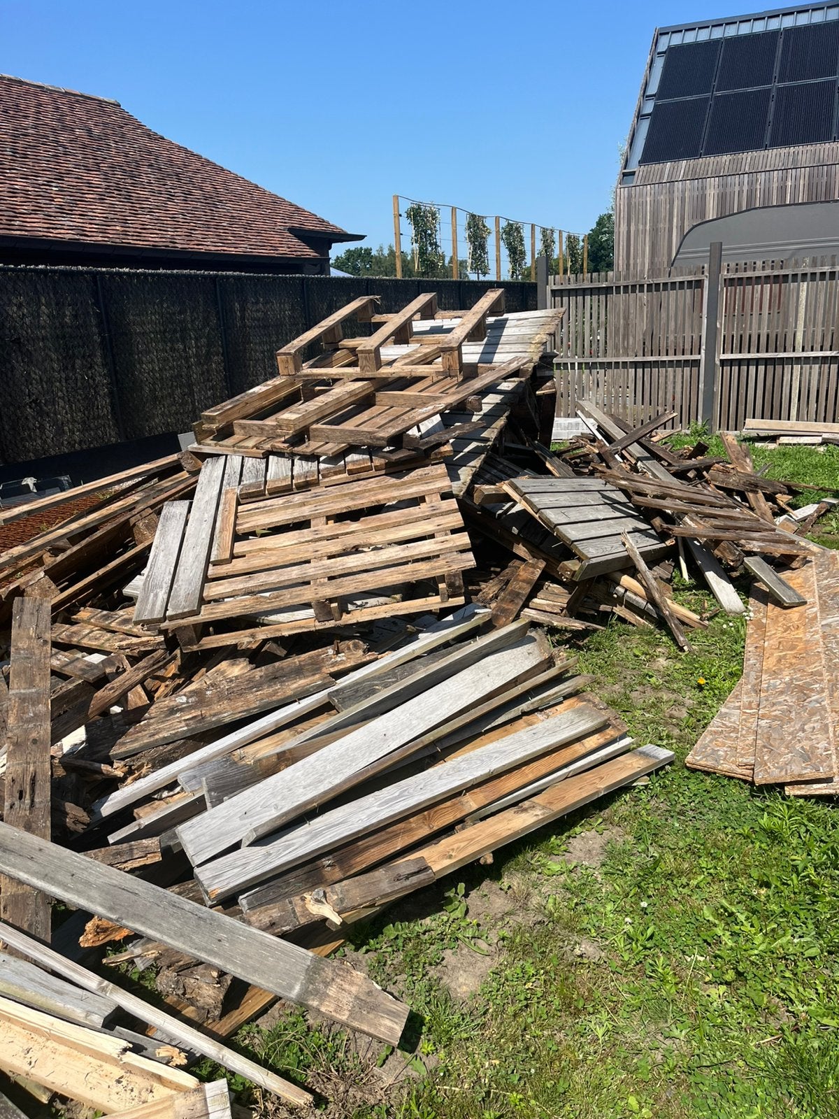 Brandhout gratis mee te nemen., Tuin en Terras, Brandhout, Ophalen