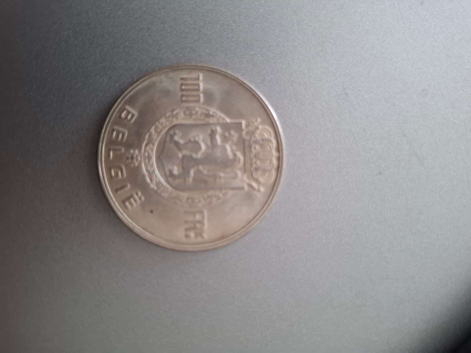 Zilveren munt, Ophalen of Verzenden, Zilver