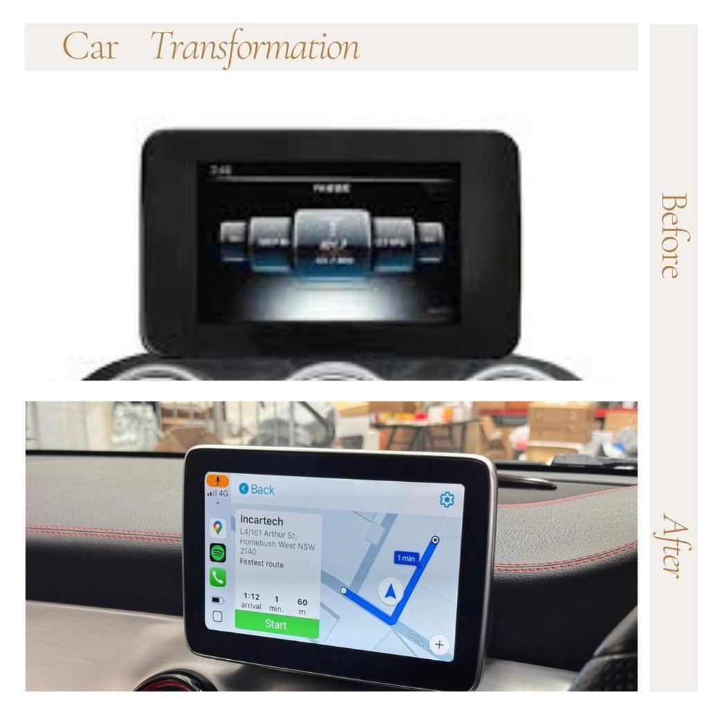 Mercedes carplay activatie, Ophalen