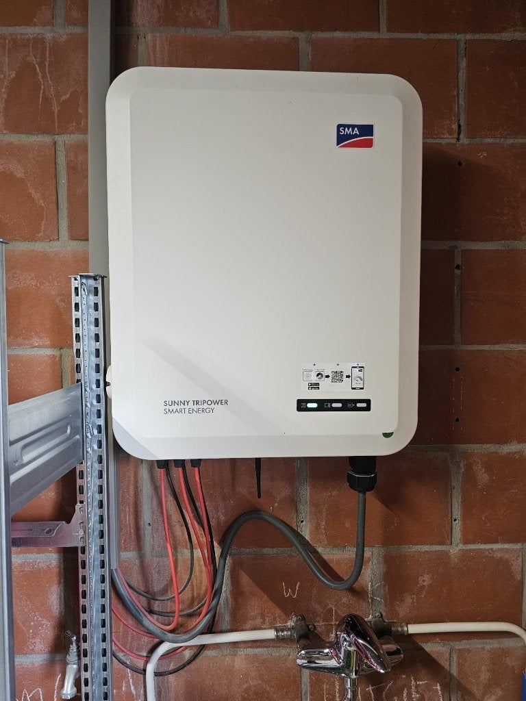 SMA Sunny Tripower 10.0 hybride omvormer – 3-fase – 10 kW, Doe-het-zelf en Bouw, Zonnepanelen en Toebehoren, Zo goed als nieuw
