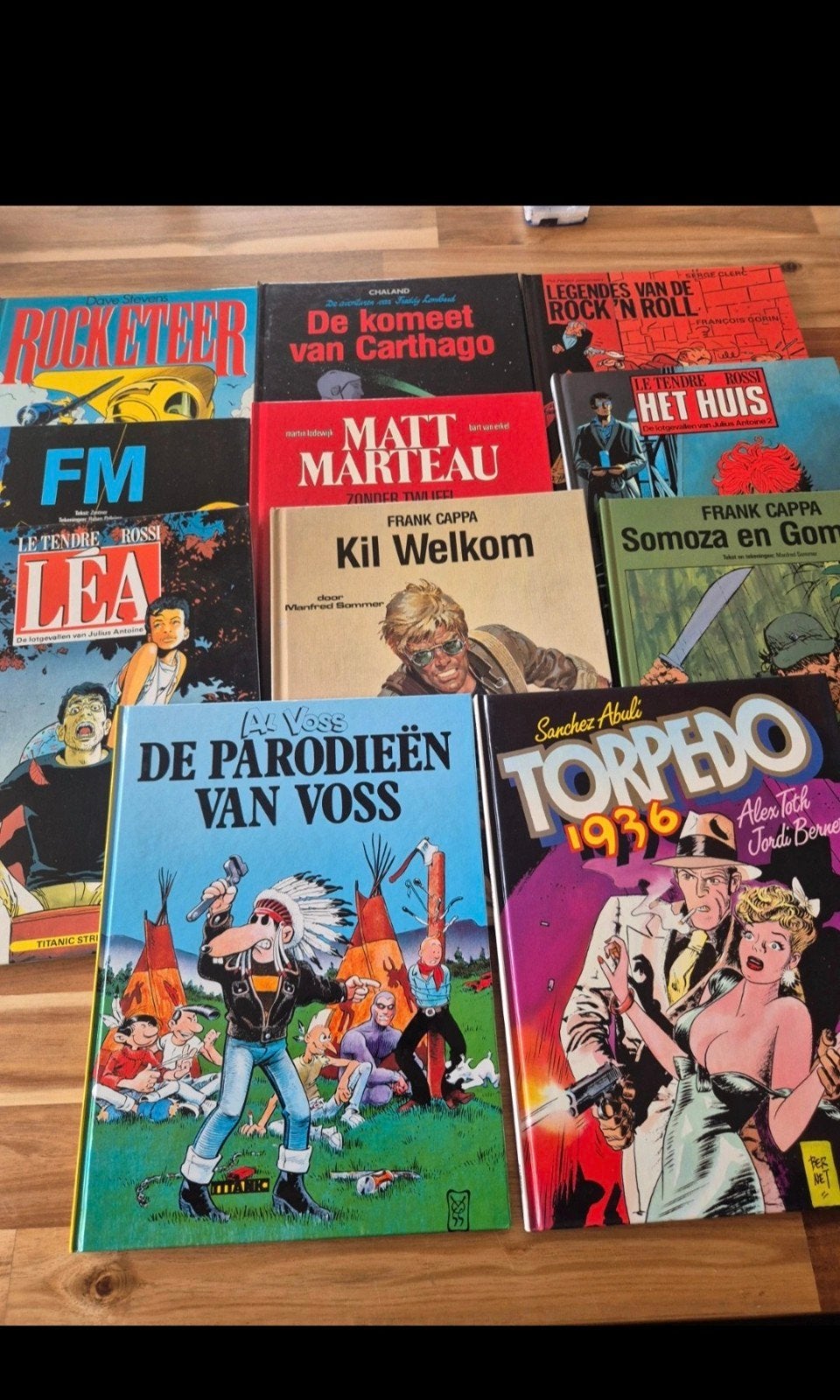 lot strips titanic reeks 11 stuks, Meerdere stripboeken, Ophalen of Verzenden, Gelezen