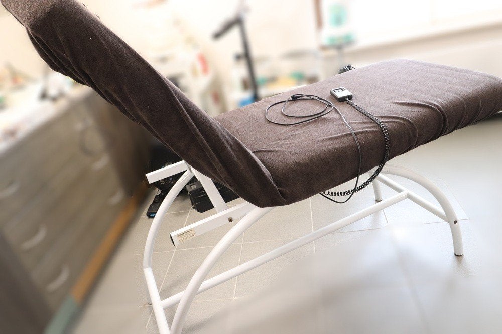 table de massage, Enlèvement, Utilisé, Table de massage