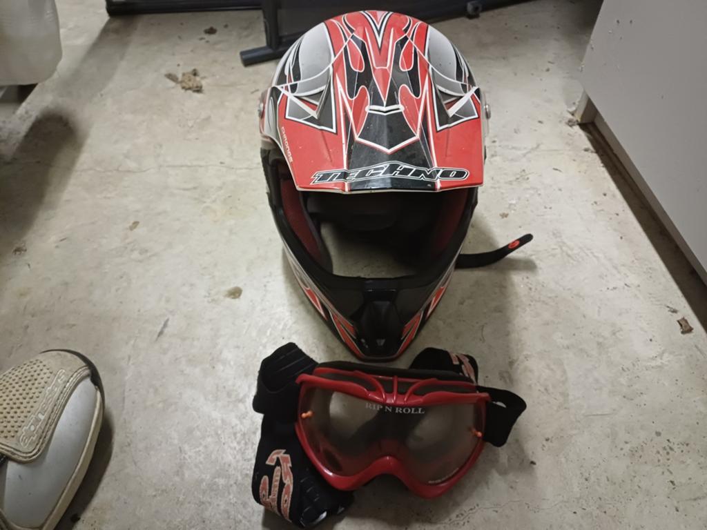 Crosshelm, Motoren, Kleding | Motorhelmen, Ophalen, Tweedehands, XL, Offroadhelm