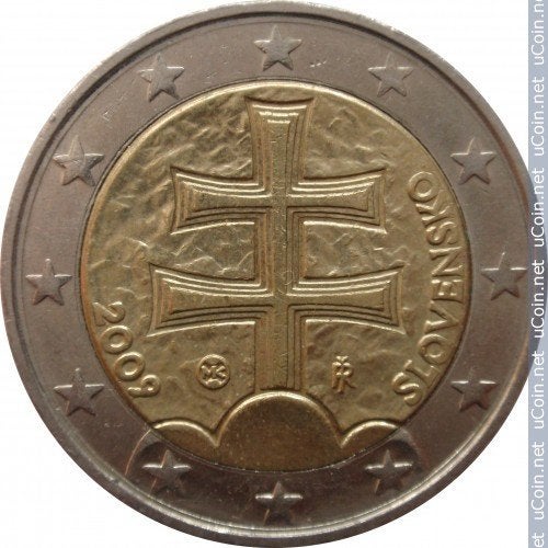 Speciaal 2 euro stuk - €2 Slowakije 2009, Ophalen of Verzenden, Slowakije, 2 euro, Losse munt