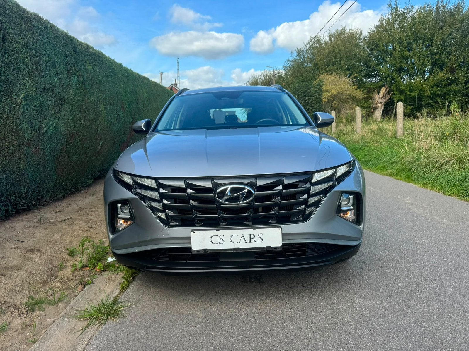 Hyundai TUCSON Euro6d | Camera | Led | CarPlay | Garantie, Autos, Argent ou Gris, Euro 6, Entreprise, Noir