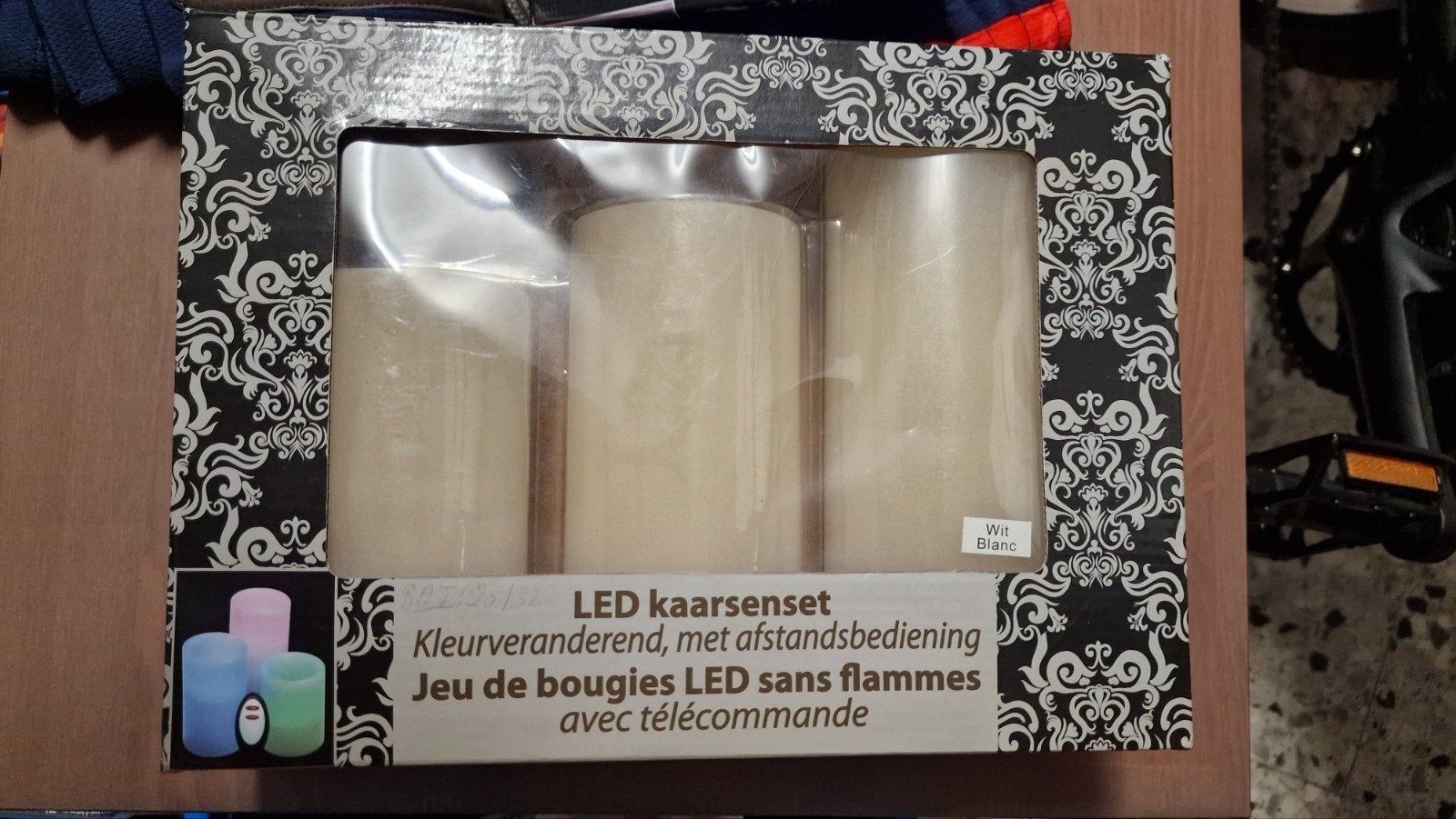 led kaarsenset, Huis en Inrichting, Ophalen of Verzenden