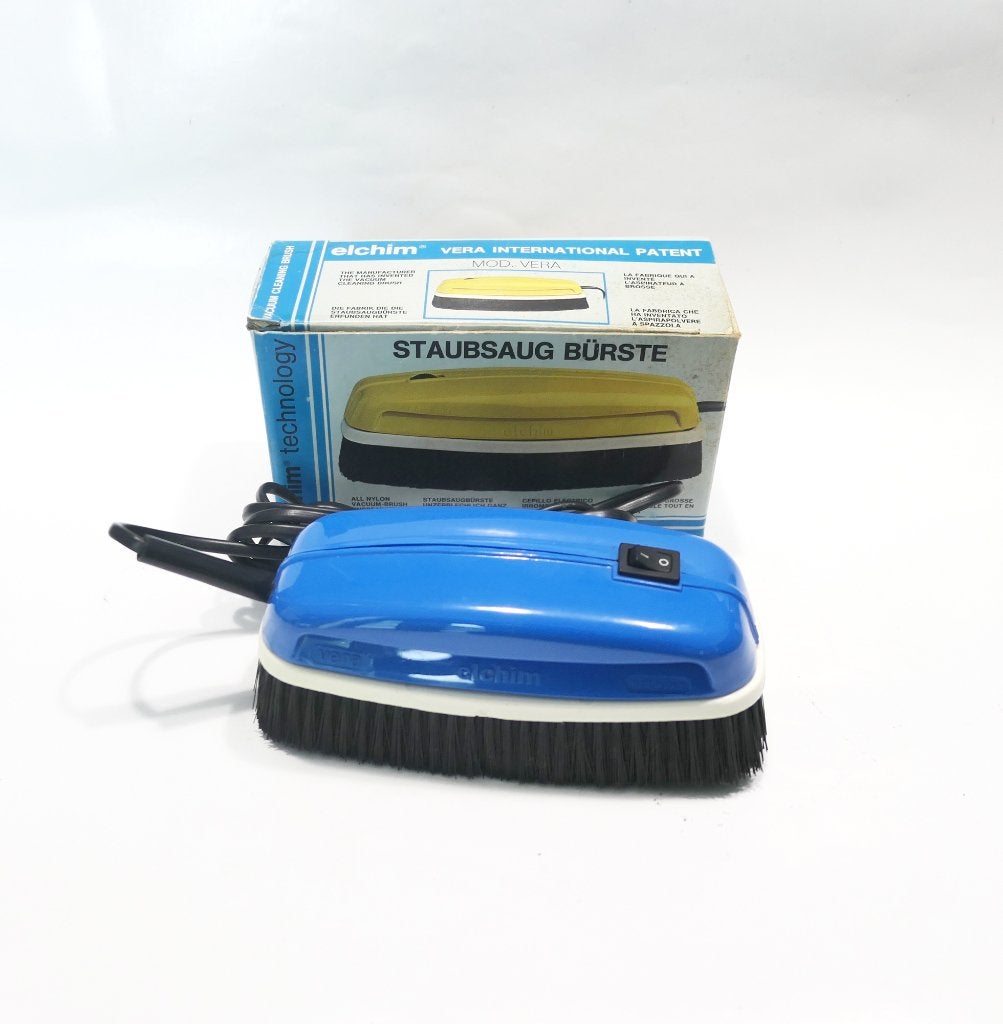 Aspirateur brosse vintage Elchim Vera Italy 1970, Elektronische apparatuur, Stofzuigers, Zo goed als nieuw, Overige typen, Overige merken
