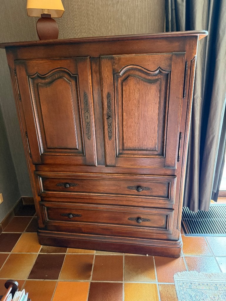 TV-kast, Huis en Inrichting, Ophalen, 100 tot 150 cm, 100 tot 150 cm, Eikenhout
