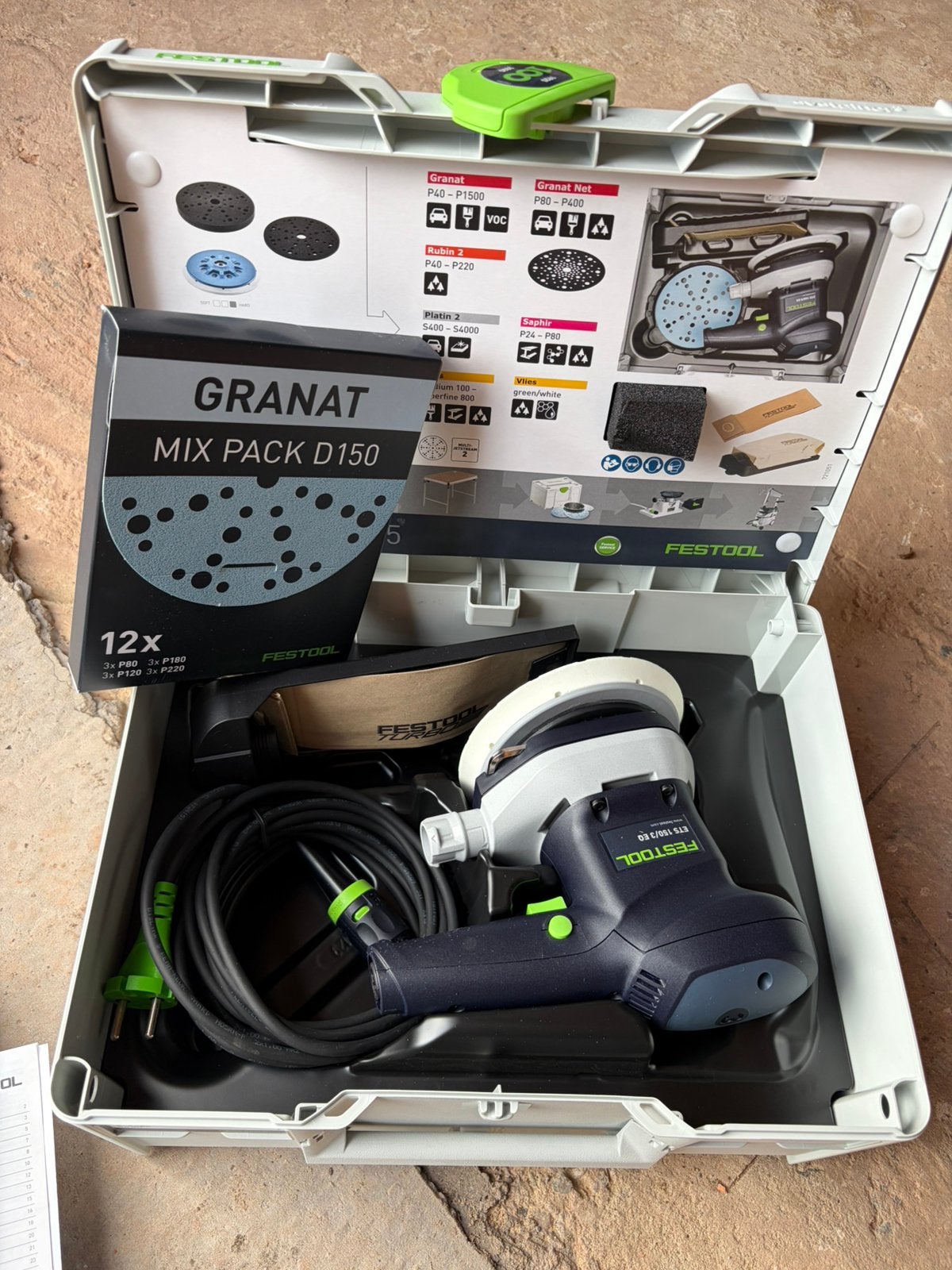 Festool 150/3 eq-plus, Enlèvement ou Envoi, Neuf, Ponceuse circulaire