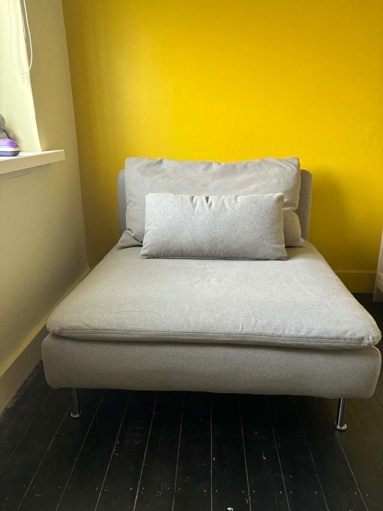 Ikea SÖDERHAMN 1-zitselement, Huis en Inrichting, Ophalen, Gebruikt, Eenpersoons, Modern, Scandinavisch