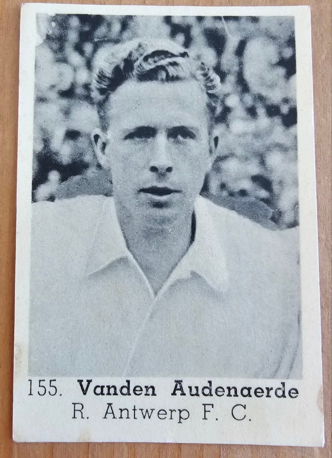 1950s Triporteur (pre panini) 155 Audenaerde Antwerp Voetbal, Ophalen of Verzenden, Zo goed als nieuw, Plaatje