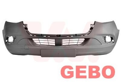Mercedes sprinter 2018+ voorbumper grijs +mistlamp gaten A91, Auto-onderdelen, -, Voor, Nieuw, Ophalen of Verzenden