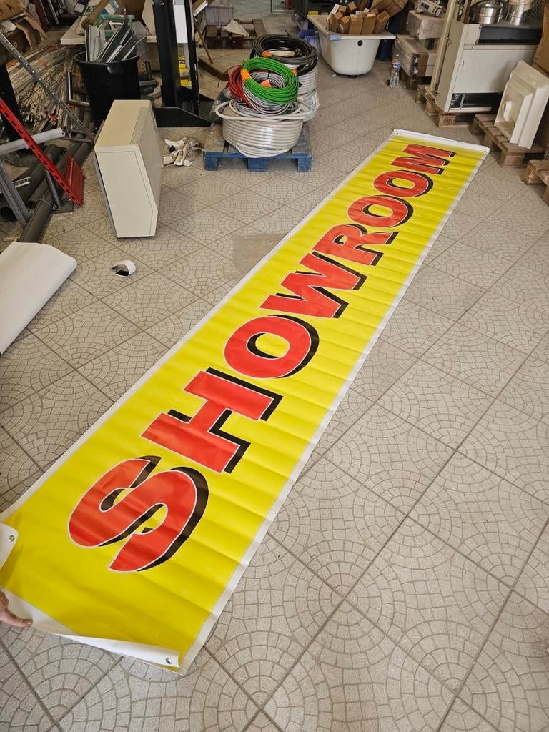 Bâche showroom / magasin