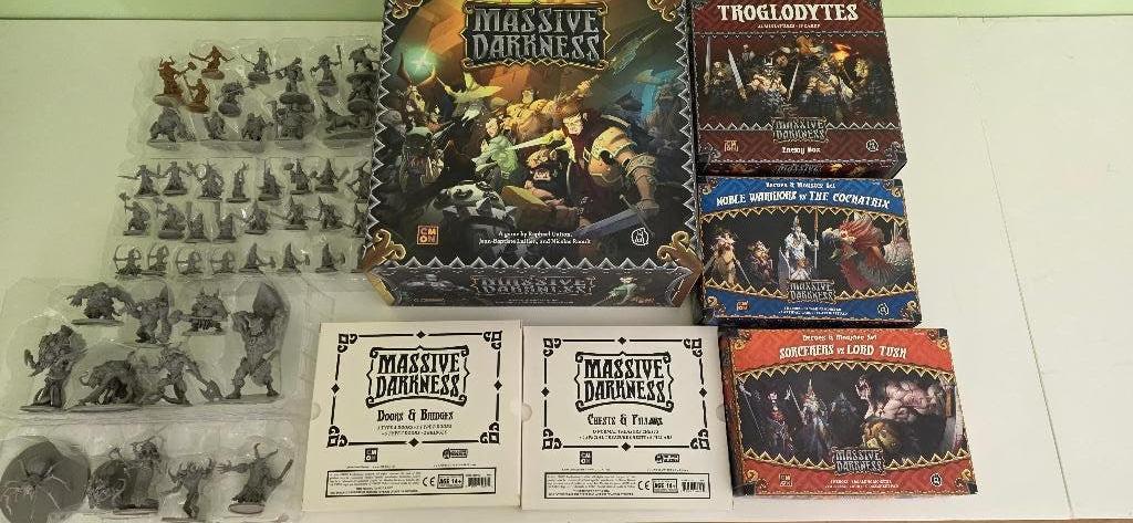 Massive Darkness, Hobby en Vrije tijd, Vijf spelers of meer, Ophalen, Zo goed als nieuw
