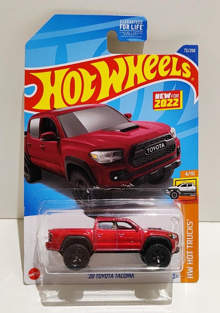 Hot Wheels '20 Toyota Tacoma Candy Red (2021), Enlèvement ou Envoi