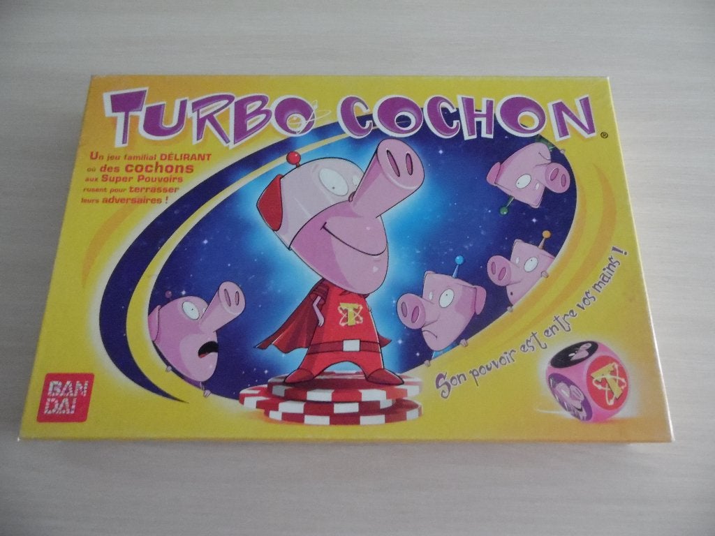 TURBO COCHON     BANDAI, Enfants & Bébés, Jouets | Éducatifs & Créatifs, Comme neuf, Enlèvement ou Envoi