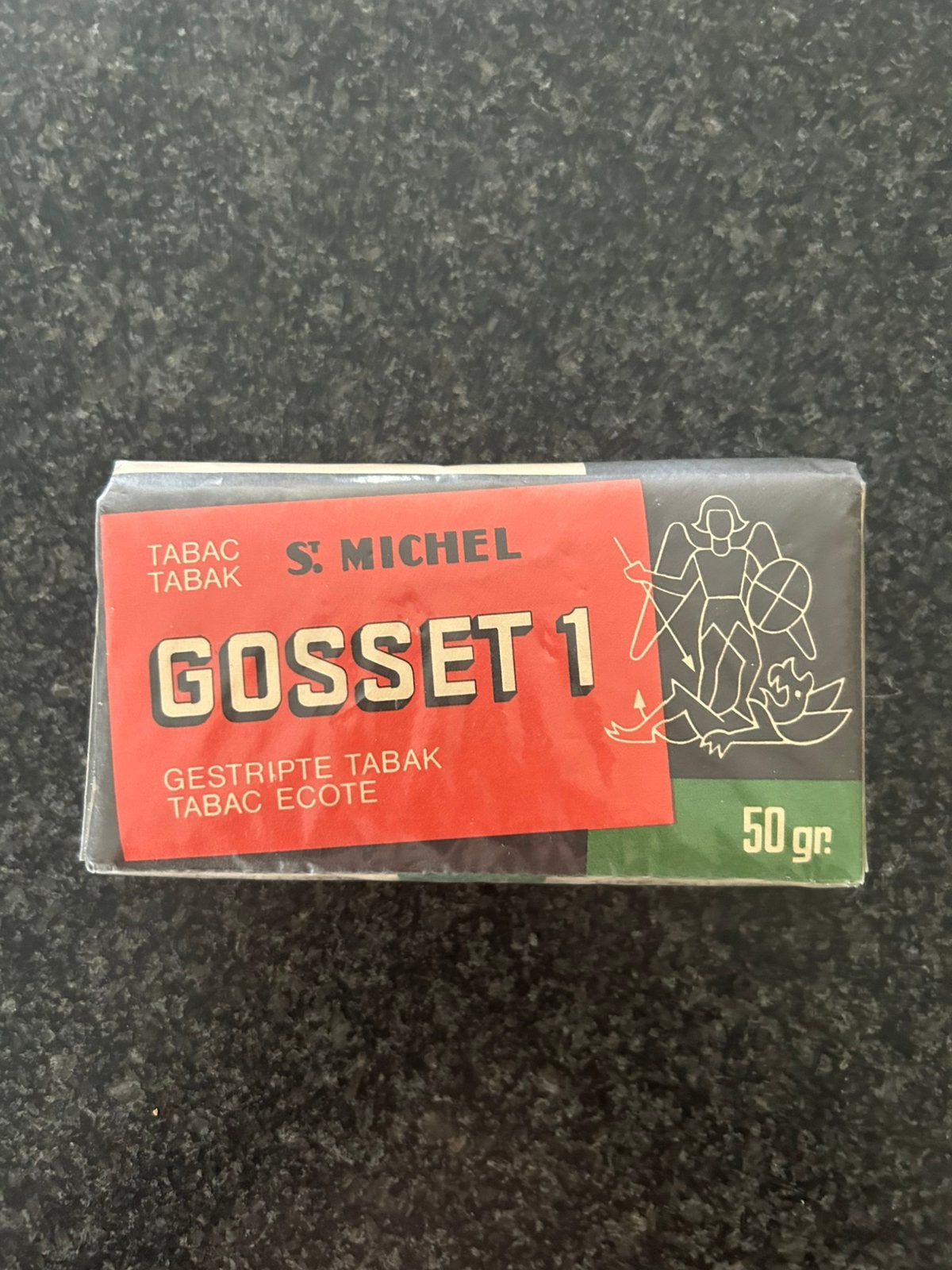 St Michel gosset 1, Verzamelen, Rookartikelen, Aanstekers en Luciferdoosjes, Ophalen of Verzenden, Zo goed als nieuw