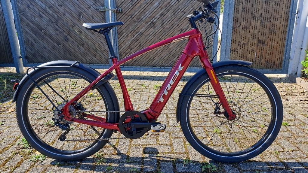 Trek Allant 8+ S, Vélos & Vélomoteurs, Vélos électriques, Comme neuf, 47 à 51 cm, 50 km par batterie ou plus, Enlèvement