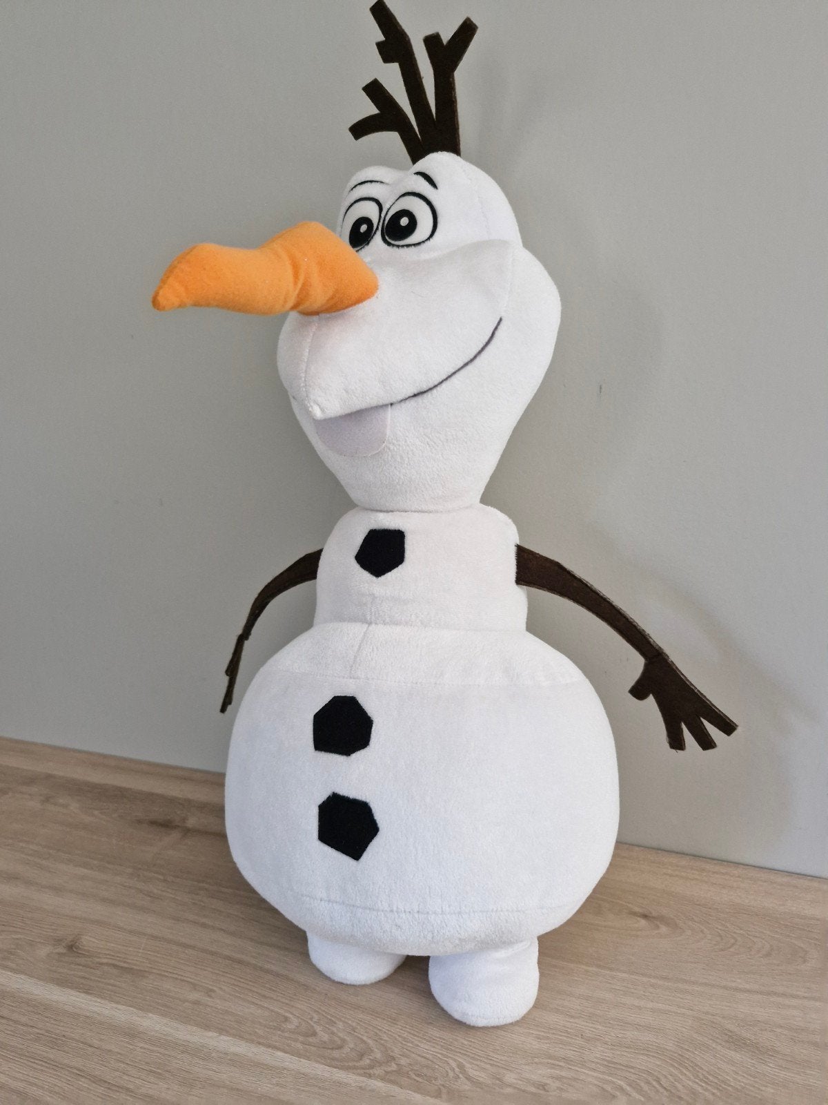 Grote knuffel , Disney frozen Olaf , +- 55 cm als nieuw, Ophalen of Verzenden, Overige figuren, Zo goed als nieuw, Knuffel