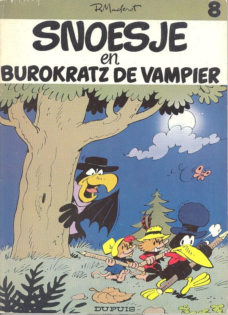 Snoesje nr 8 - Snoesje en Burokratz de vampier., Eén stripboek, Ophalen of Verzenden, Gelezen