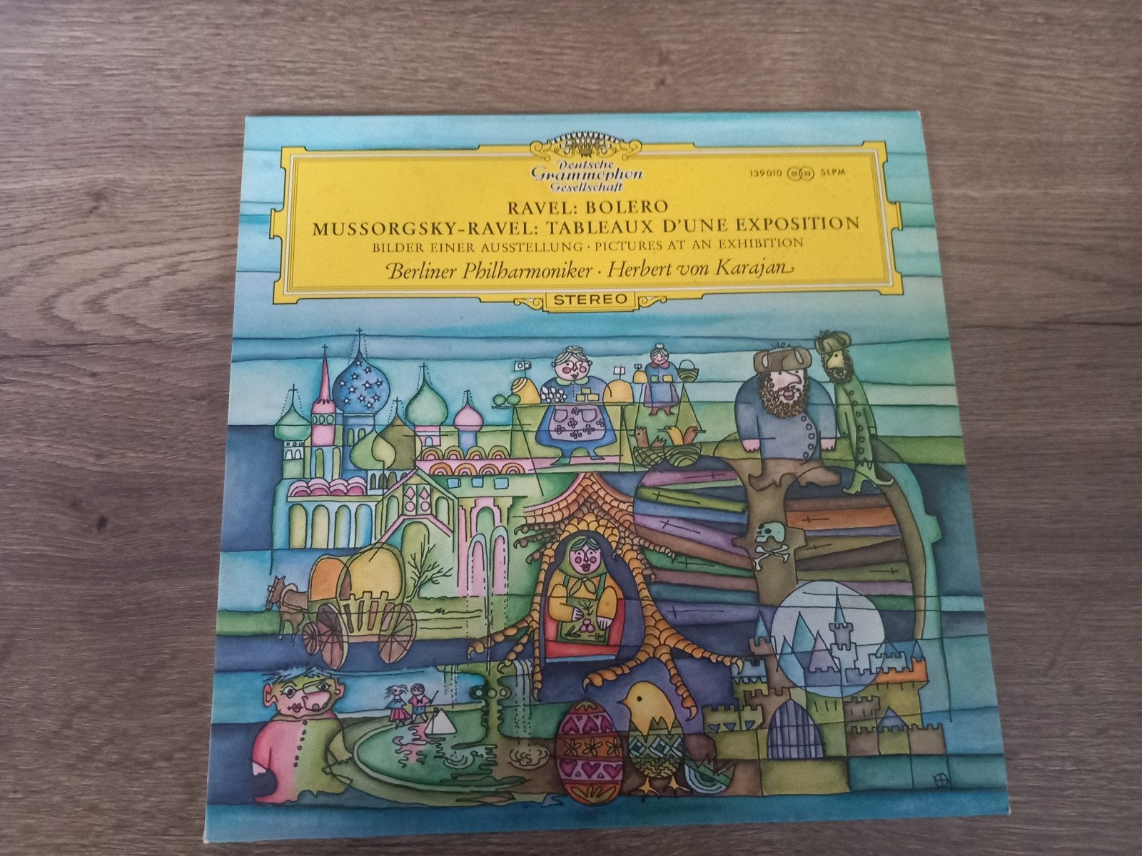 Vinyl LP Klassiek Ravel Bolero Mussorgsky, Cd's en Dvd's, Ophalen of Verzenden, 12 inch, LP