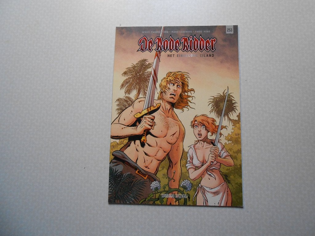 Rode ridder 253 Het eindeloze eiland 2017 1 ste druk., Neuf, Enlèvement ou Envoi, Willy Vandersteen, Une BD
