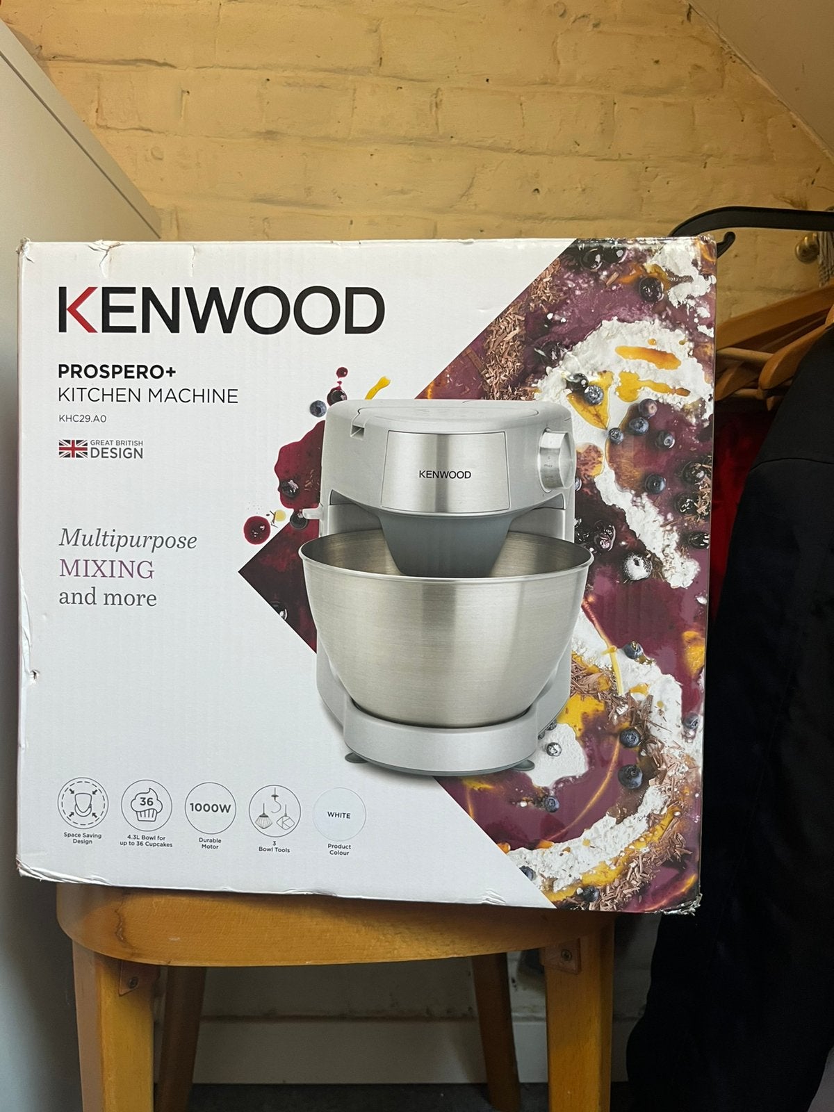Kenwood KHC29.A0WH, Enlèvement