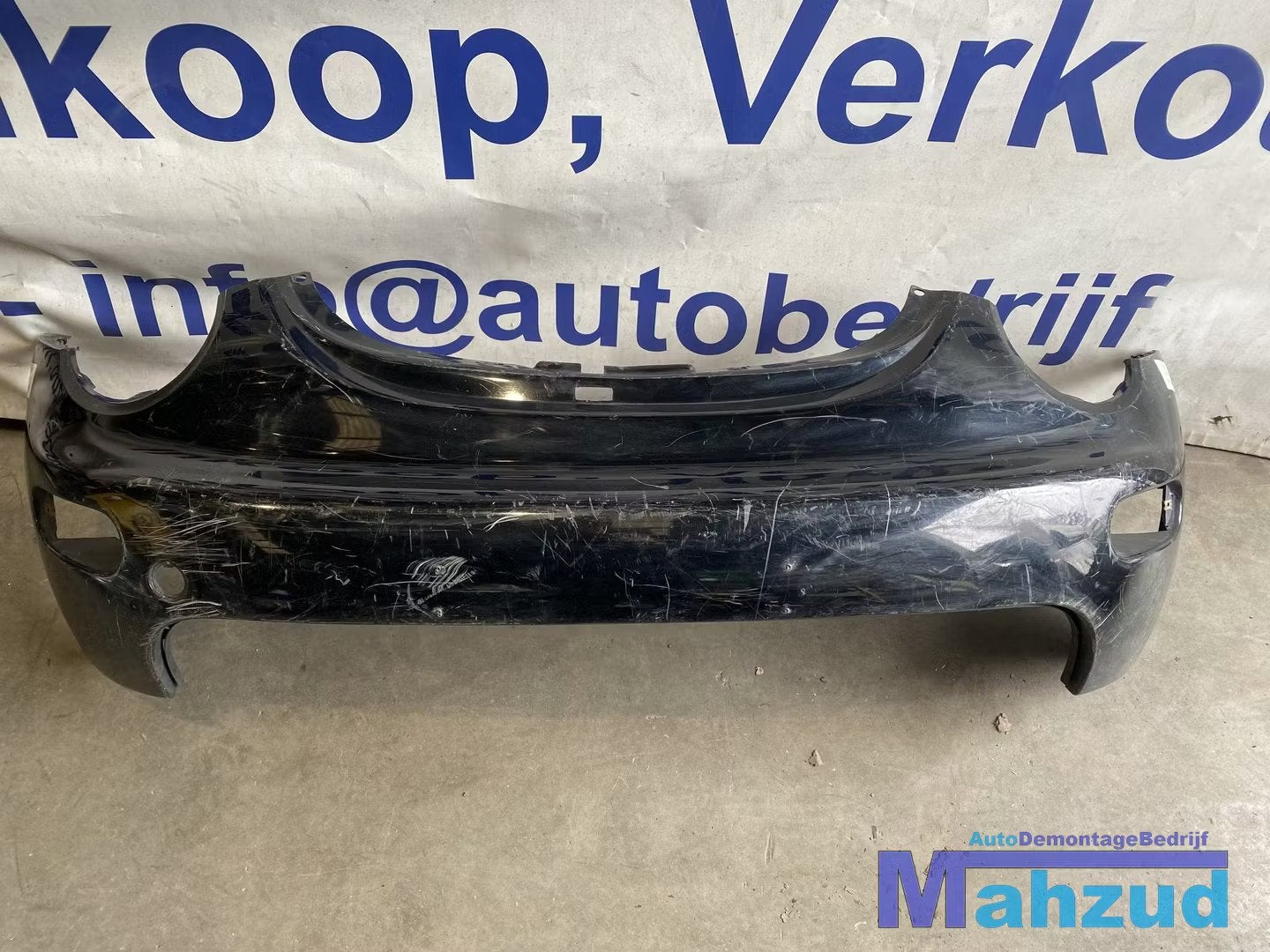 VW BEETLE (9C1 9G1) Zwart voorbumper 1998-2010, Pare-chocs, Volkswagen, Volkswagen AG, Vw@volkswagen.de