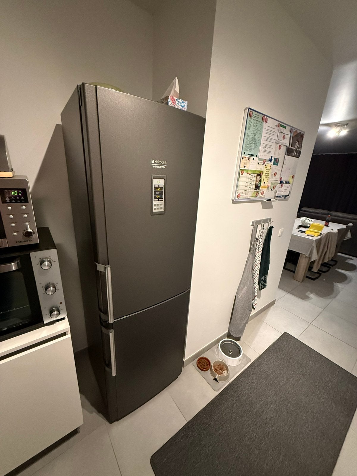 Koelvriescombinatie merk  hotpoint ariston, Enlèvement, Comme neuf