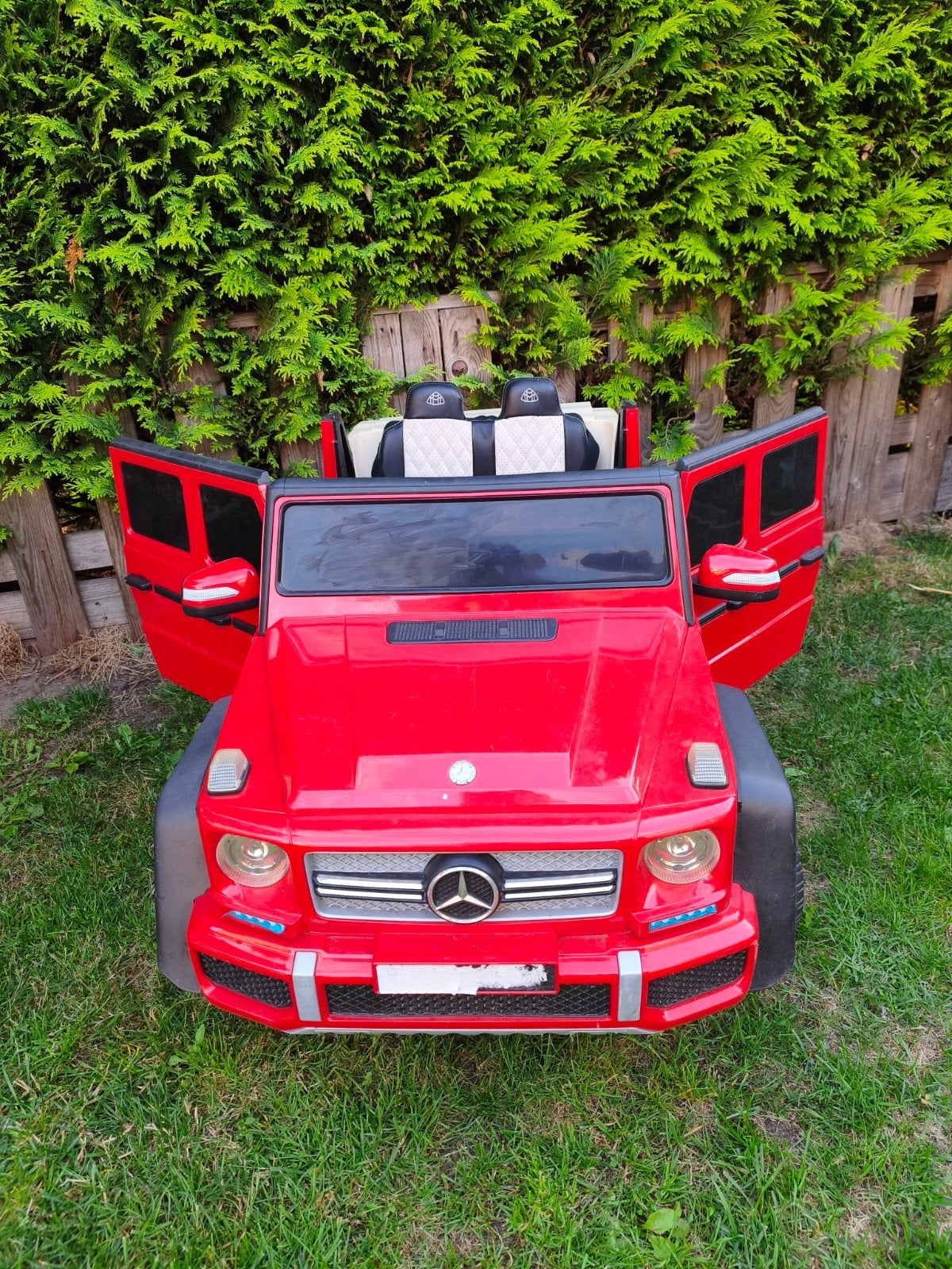 Electrische kinderauto, Ophalen