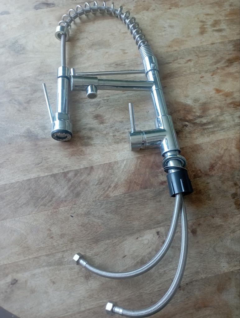 Kraan, Ophalen, Gebruikt, Inox, Kraan
