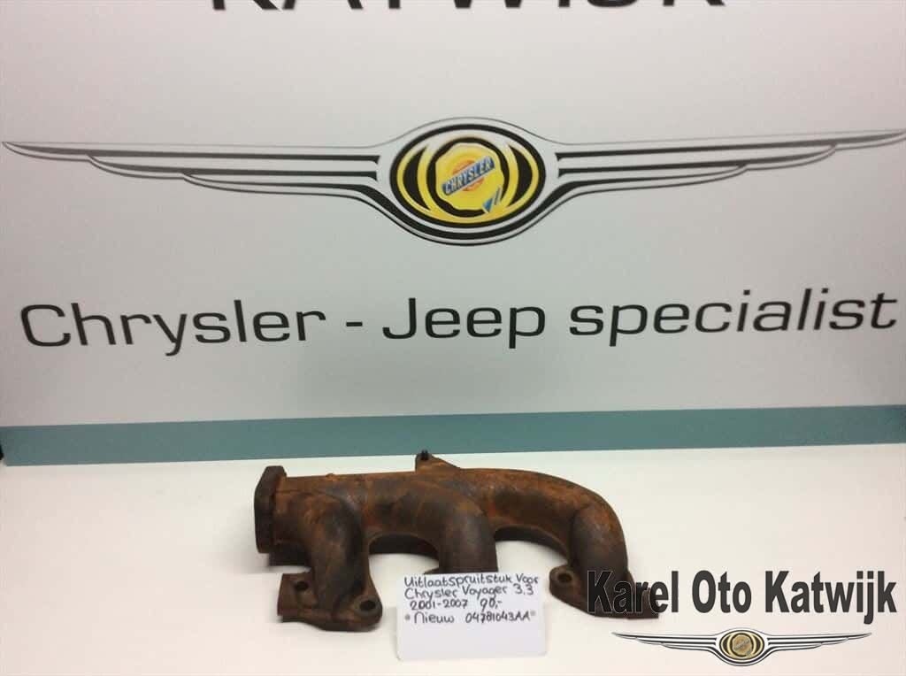 Uitlaat Spruitstuk Voor Chrysler Voyager/ Grand Voyager 3.3, -, -, Nieuw, Ophalen of Verzenden