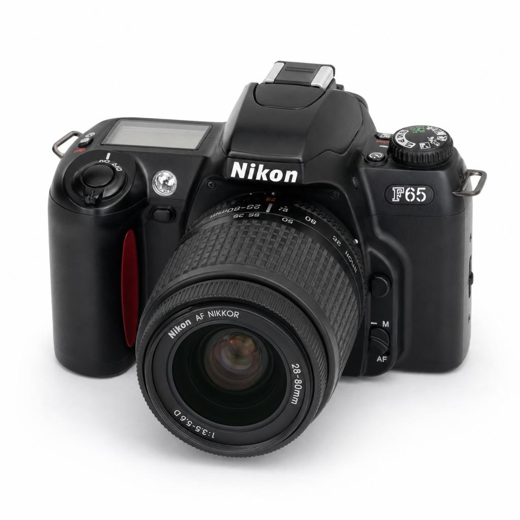 Nikon F65 35mm filmcamera + Nikon AF Nikkor 28-80mm, Audio, Tv en Foto, Ophalen of Verzenden, Gebruikt, Spiegelreflex, Nikon