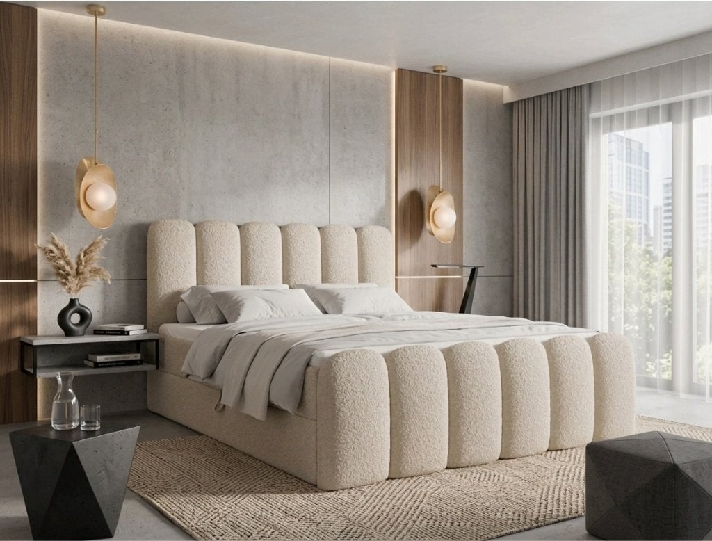 Boxspringbed /continentaal bed / Slaapkamerbed, Nieuw, 180 cm, 200 cm, Meerkleurig