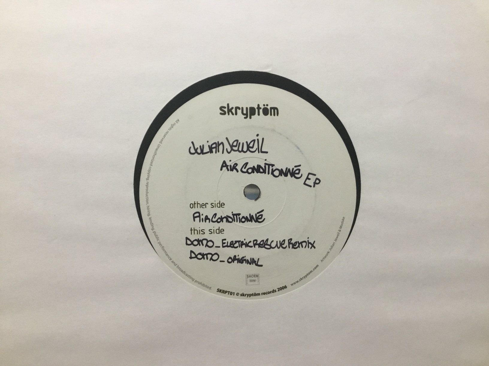 Julian Jeweil. Air Conditionne EP, Enlèvement ou Envoi, Comme neuf, EP
