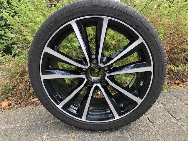 Te koop : 4 Mercedes (B) Alu Velgen 18'' 5 Dubbelspaaks, Auto-onderdelen, Ophalen, 18 inch, Gebruikt, Velg(en)