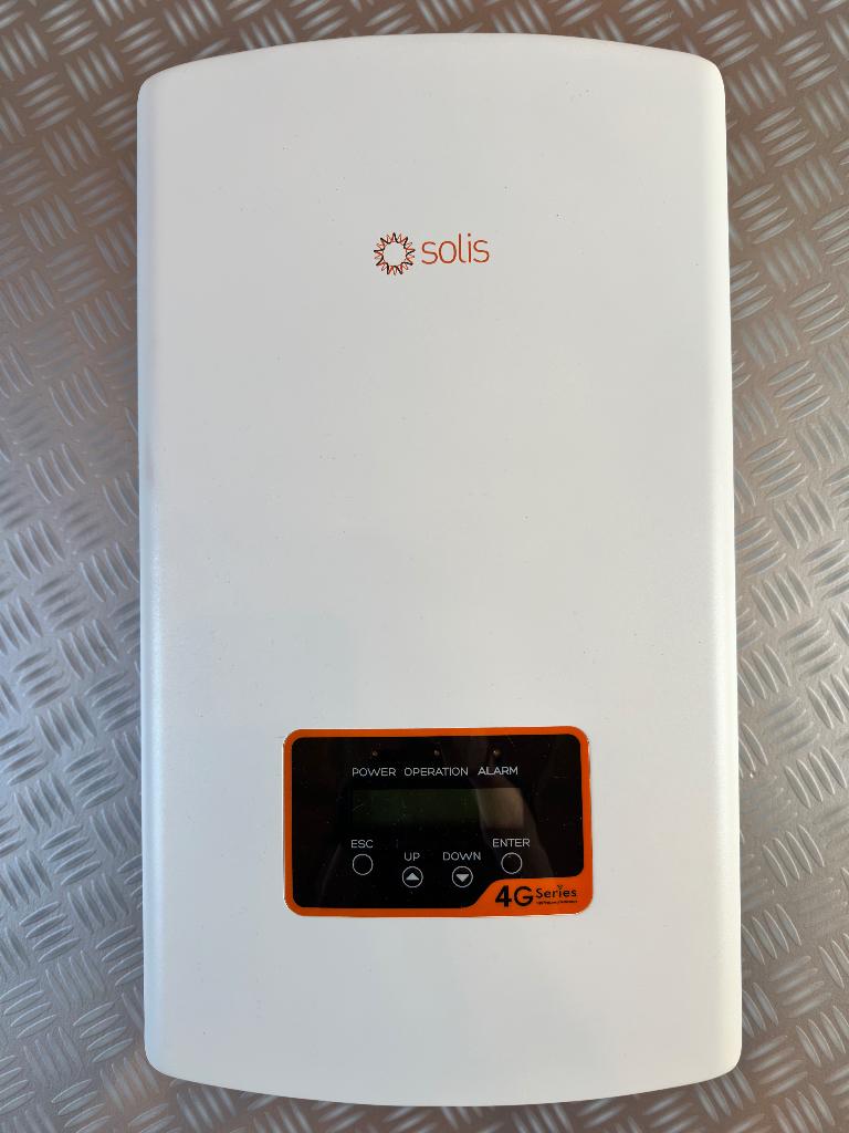 Omvormer Solis 4400W, Doe-het-zelf en Bouw, Zonnepanelen en Toebehoren, Ophalen, Gebruikt, Overige typen, 200 wattpiek of meer