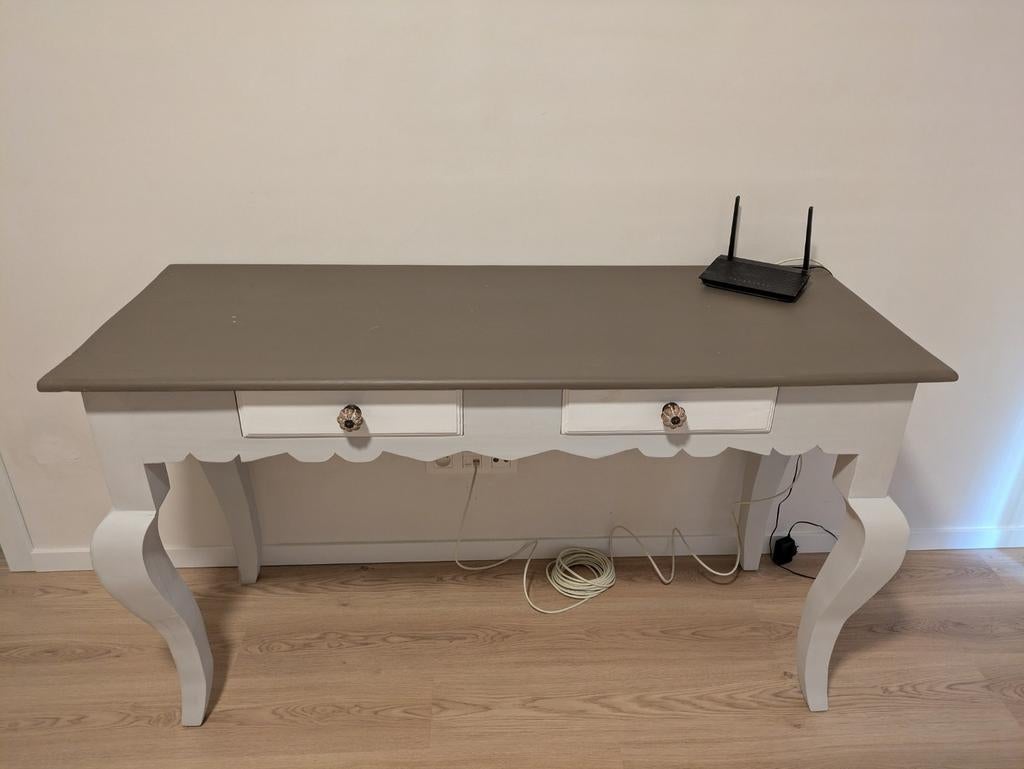 Commode - sidetable hout pimped, Ophalen, 100 tot 150 cm, Zo goed als nieuw, Grenenhout