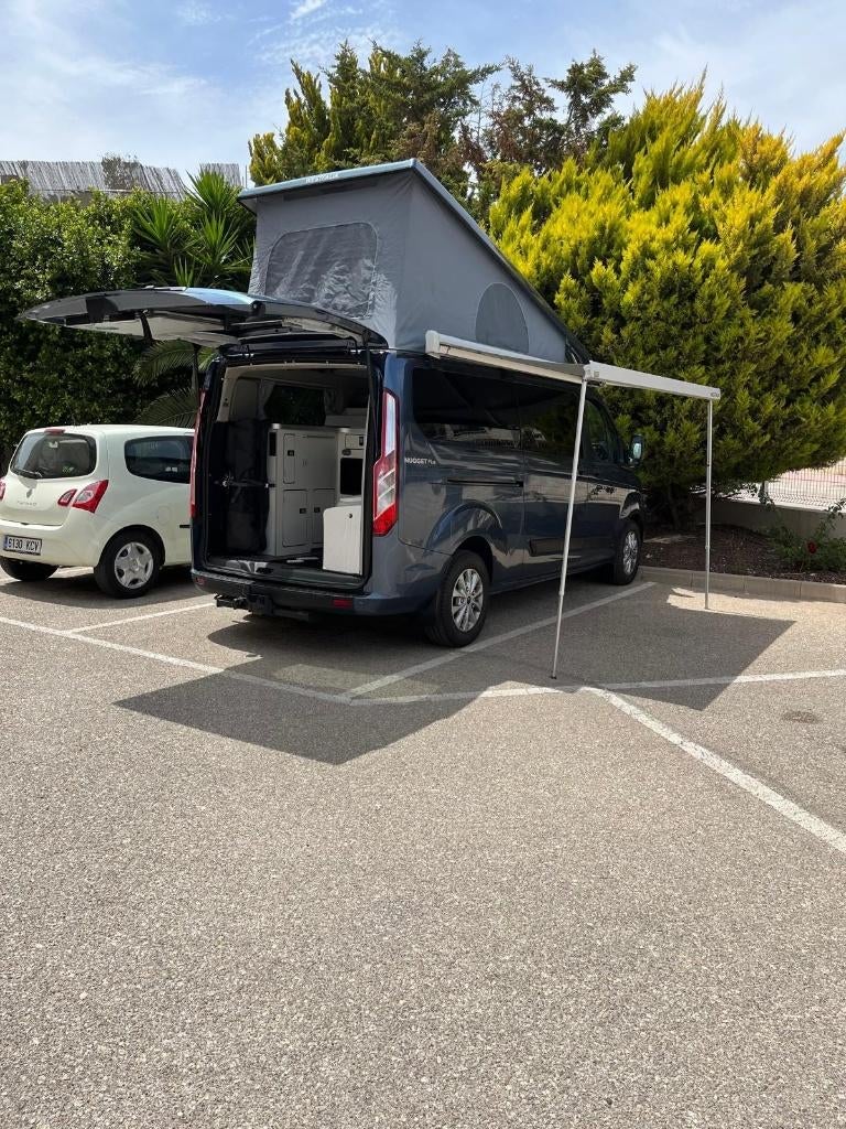 mobilhome + aanhanwagen, Caravans en Kamperen, Mobilhomes, Automaat, Chemisch toilet, Buscamper of Camperbus, Koelkast