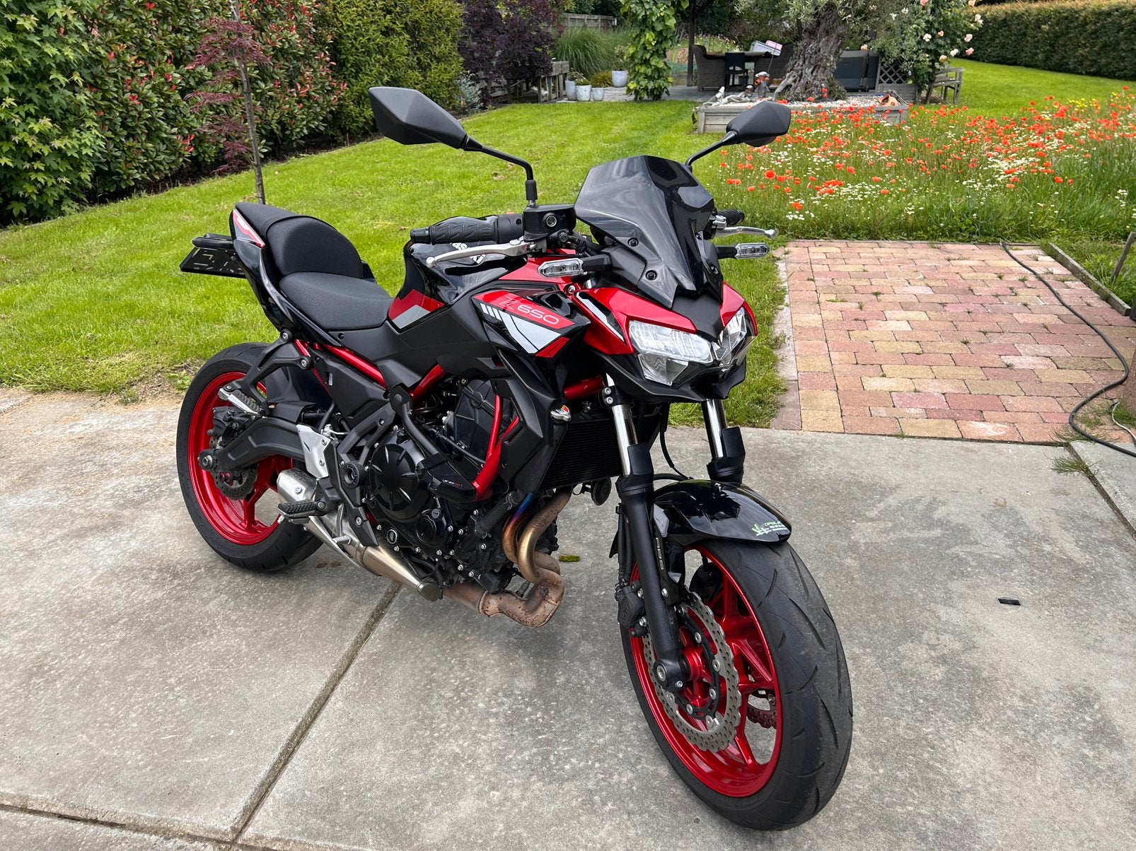 Kawasaki Z650 - Bj 2024 - 4800 km In Nieuwe Staat, Motos, Motos | Kawasaki, Permis Moto A, Occasion, Plus de 35 kW, ABS
