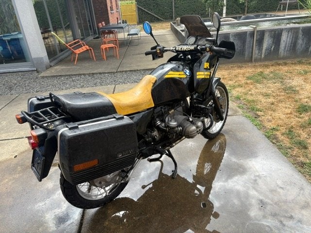 BMW R100GS Bumblebee met ombouw onderdelen te koop, Motoren, Cardan-aandrijving, 2 cilinders, Occasion, Particulier