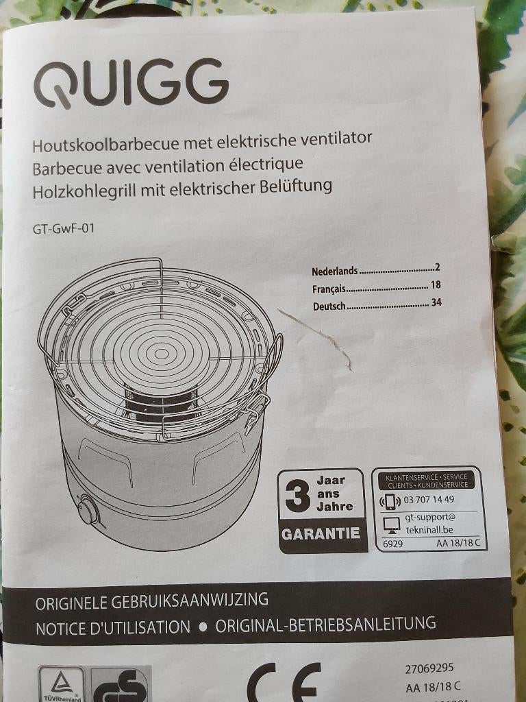 QUIGG AVEC VENTILATION ÉLECTRIQUE, Caravans en Kamperen, Ophalen