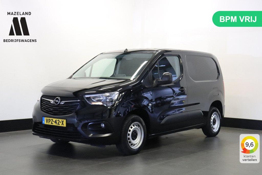 Opel Combo 1.5D 100PK EURO 6 - Airco - Navi - Cruise - €8.95, Auto's, 139 g/km, Zwart, Bedrijf, Te koop