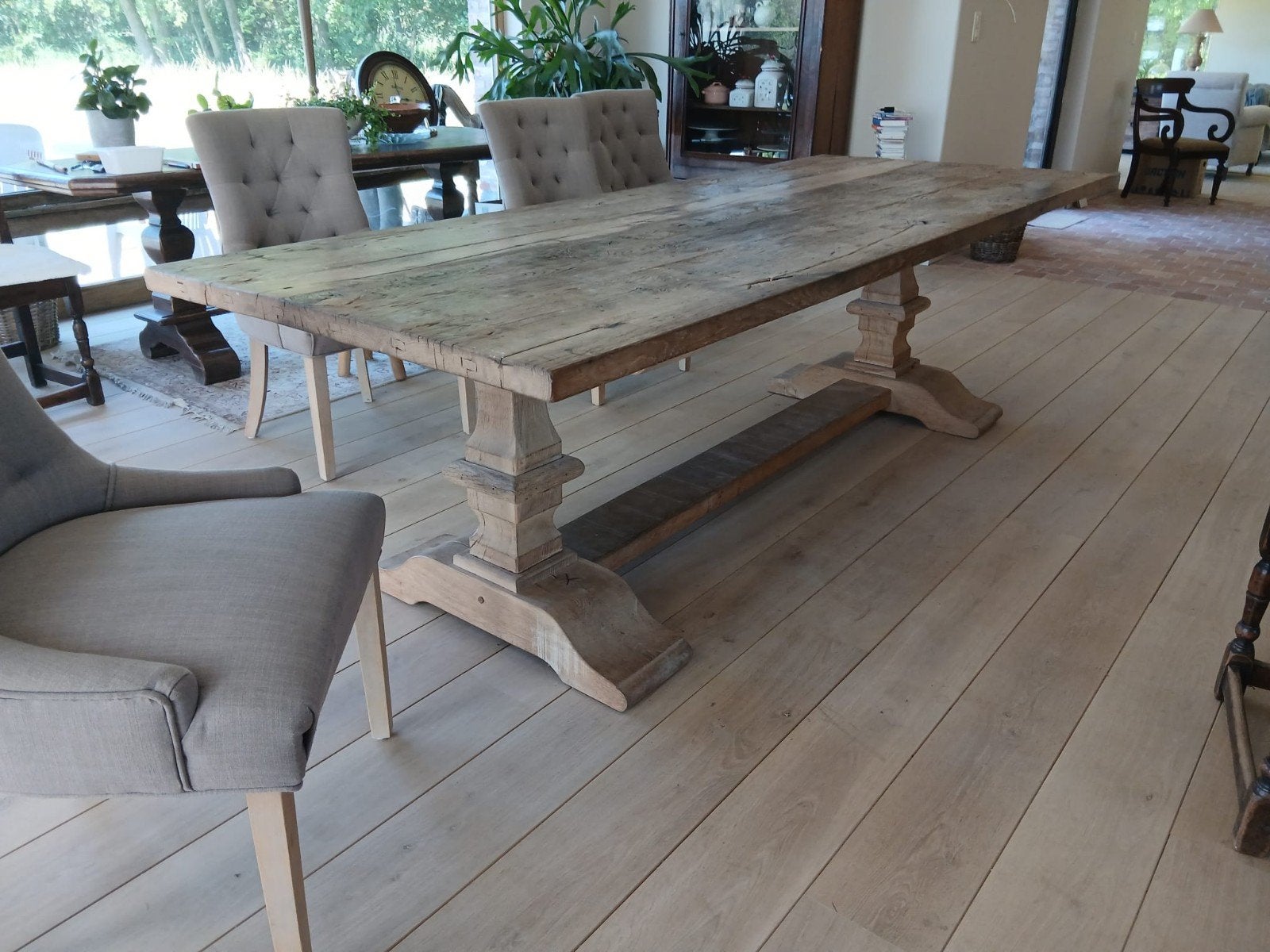 table à manger en chêne, Maison & Meubles, Enlèvement