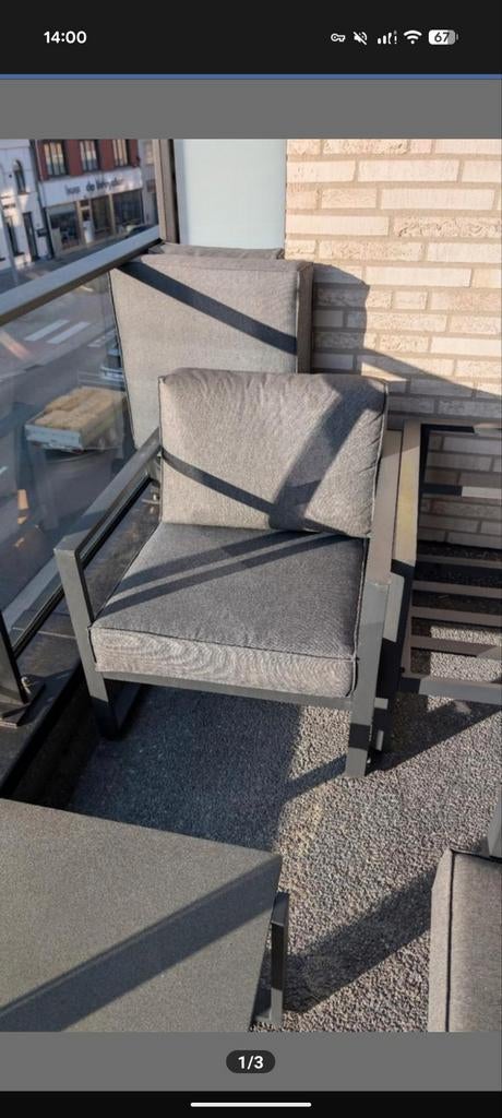 Loungemeubel / buitenstoel Jysk modern, Ophalen, Stoel