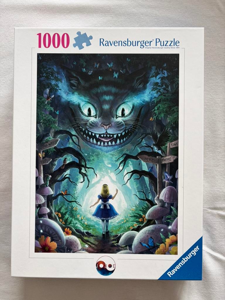 ravensburger alice in wonderland puzzel, Ophalen of Verzenden, Zo goed als nieuw