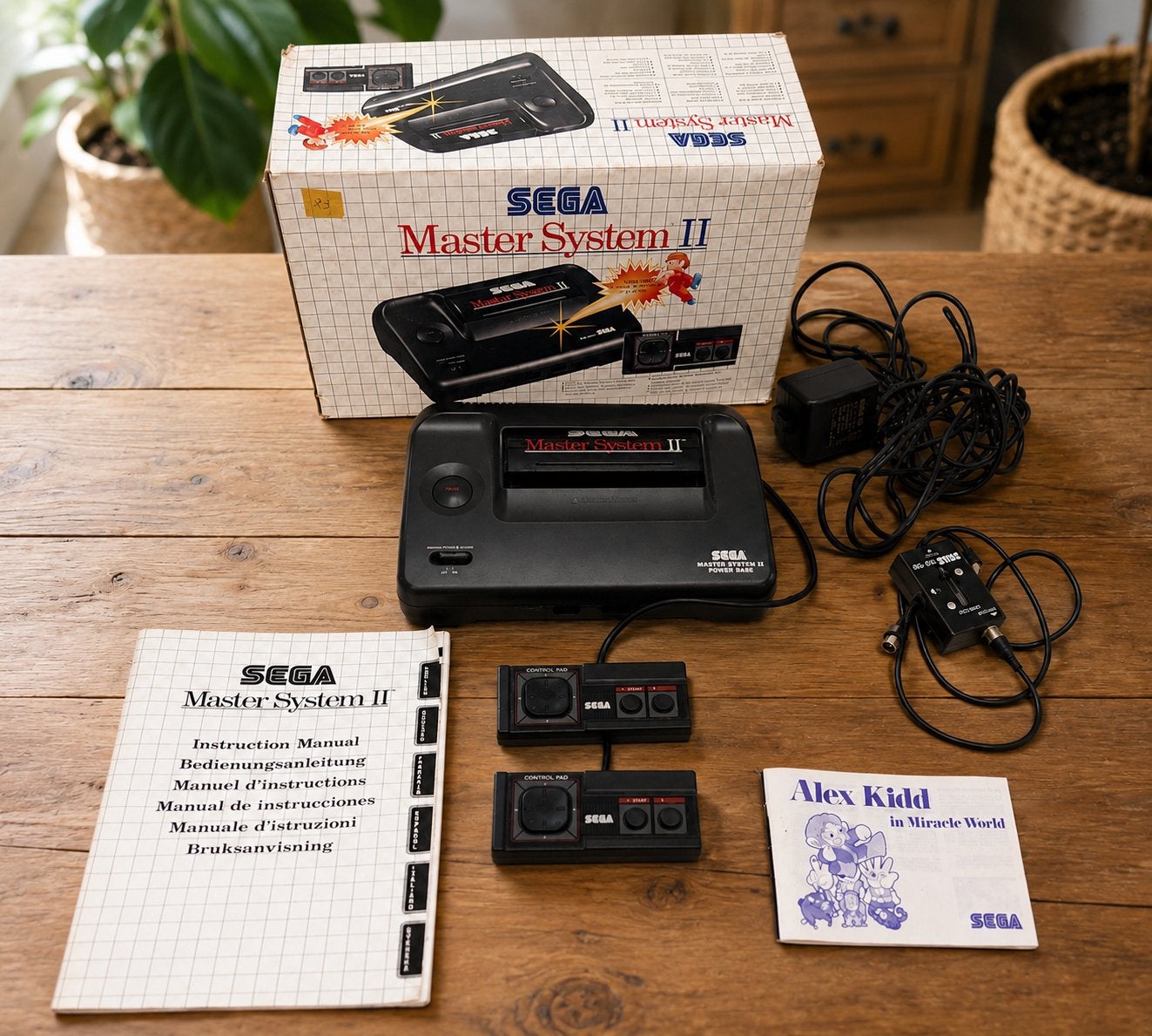 Sega Master System 2 compeet in doos met toebehoren !, Games en Spelcomputers, Spelcomputers | Sega, Zo goed als nieuw, Master System
