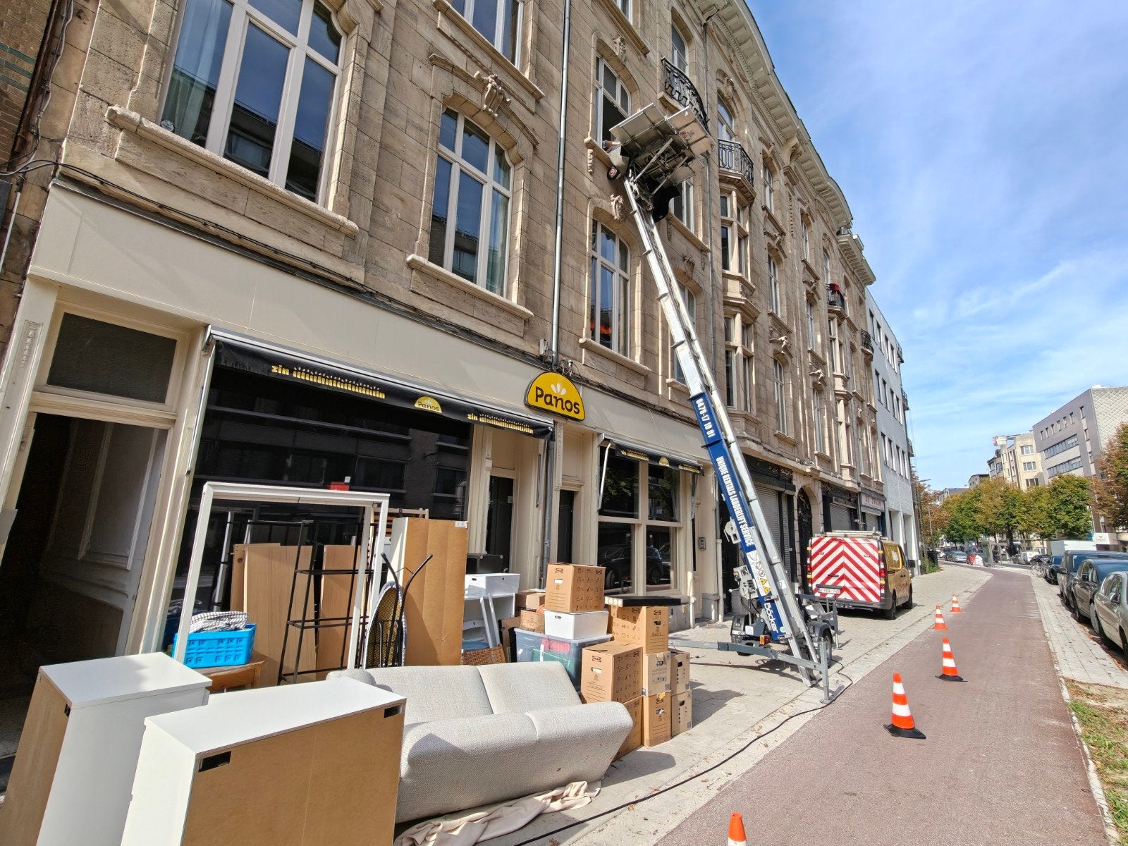 Ladderlift huren | Verhuis Lift te huur 7/7 in Antwerpen