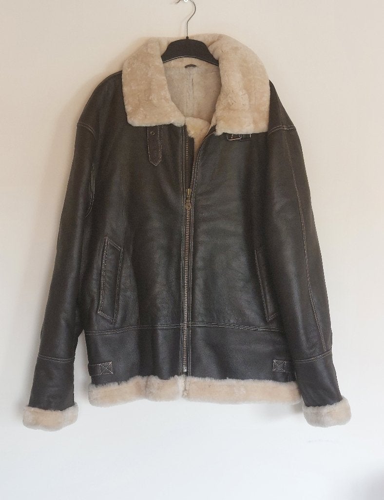 Belle veste en cuir pour homme, neuve, XL, Vêtements | Hommes, Enlèvement ou Envoi, Neuf, Taille 56/58 (XL), Brun