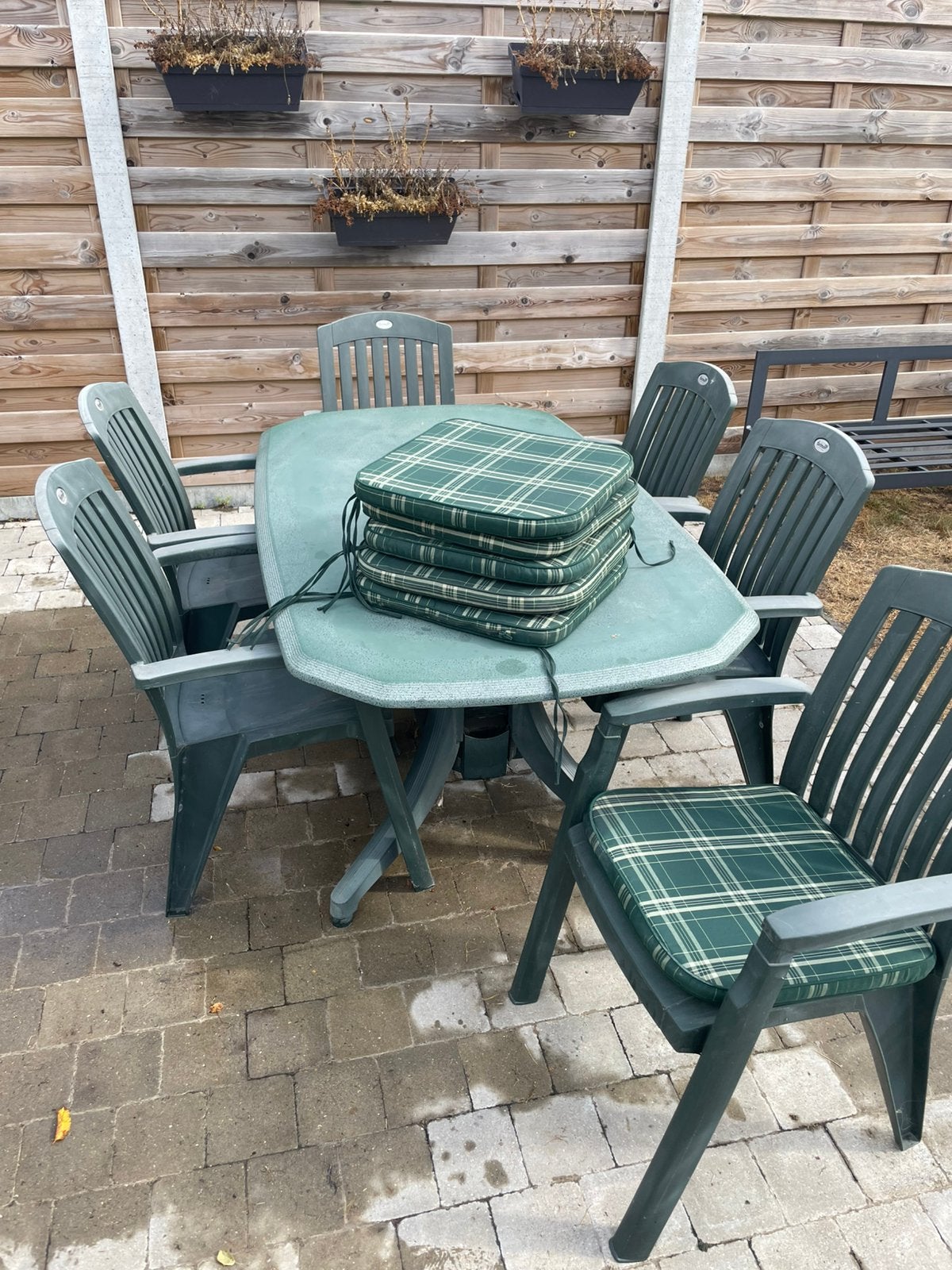 Tuinset hartman, Tuin en Terras, Ophalen, Zo goed als nieuw, Tuinset
